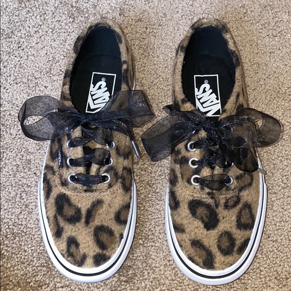 vans cheetah sneakers